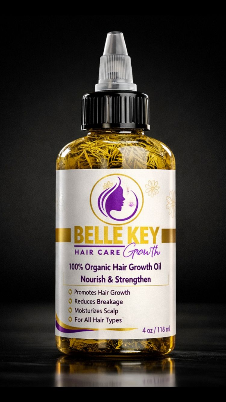 Belle Key Hair Growth Oil (4oz)