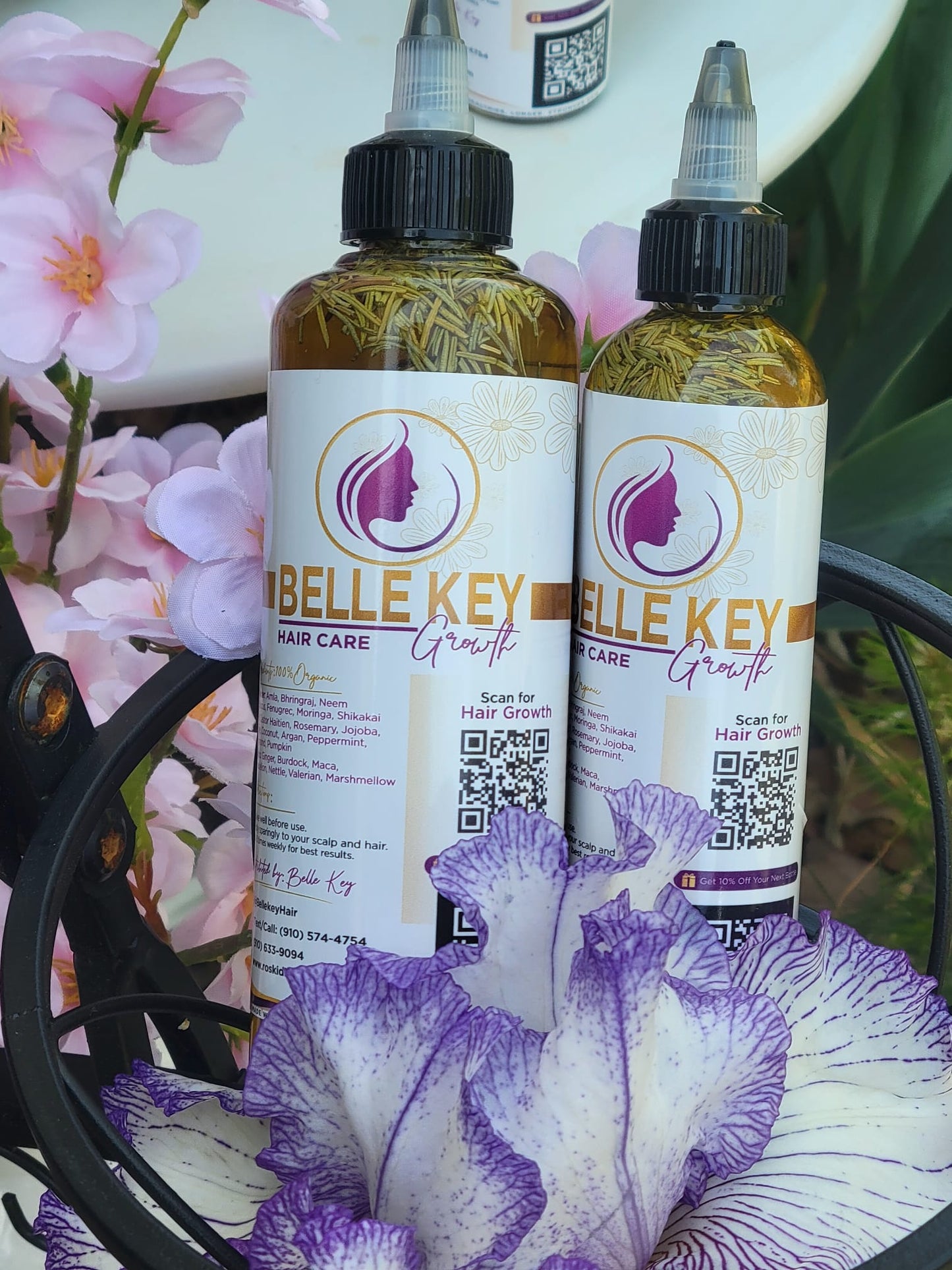 Belle Key Hair Growth Oil (4oz)