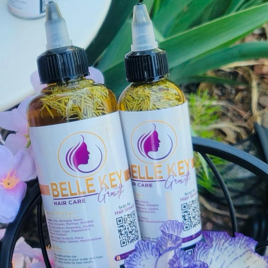 Belle Key Hair Growth Oil (4oz)